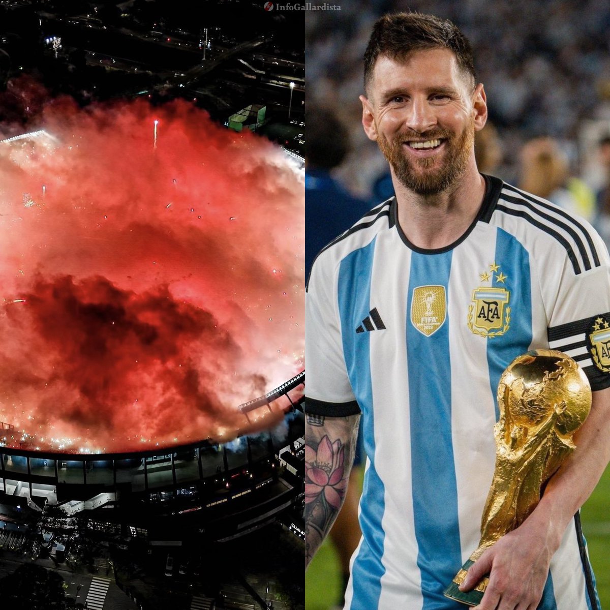 “Me tocó disfrutar de un Monumental repleto coreando mi nombre y eso para mí es lo máximo”

Lionel Messi ✍️