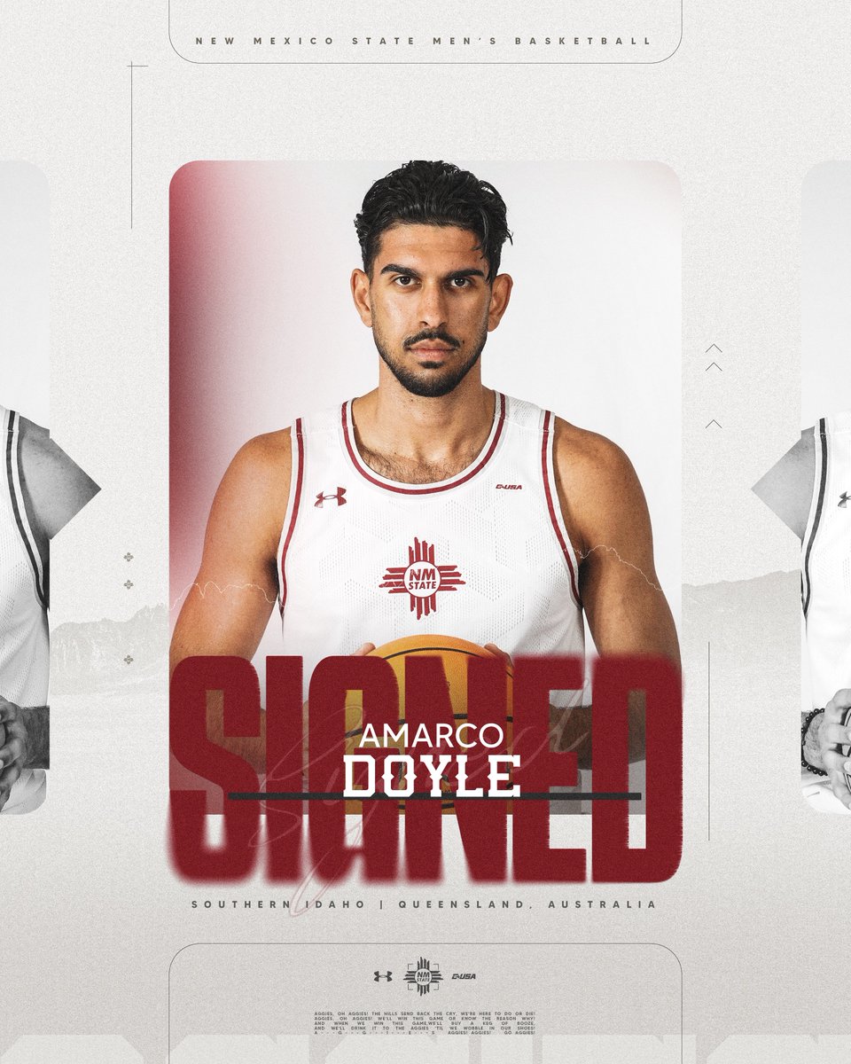 NMStateMBB's tweet image. Welcome to the family, @amarco_32!🤠

𝐑𝐄𝐋𝐄𝐀𝐒𝐄 » bit.ly/47rFj9B

#AggieUp