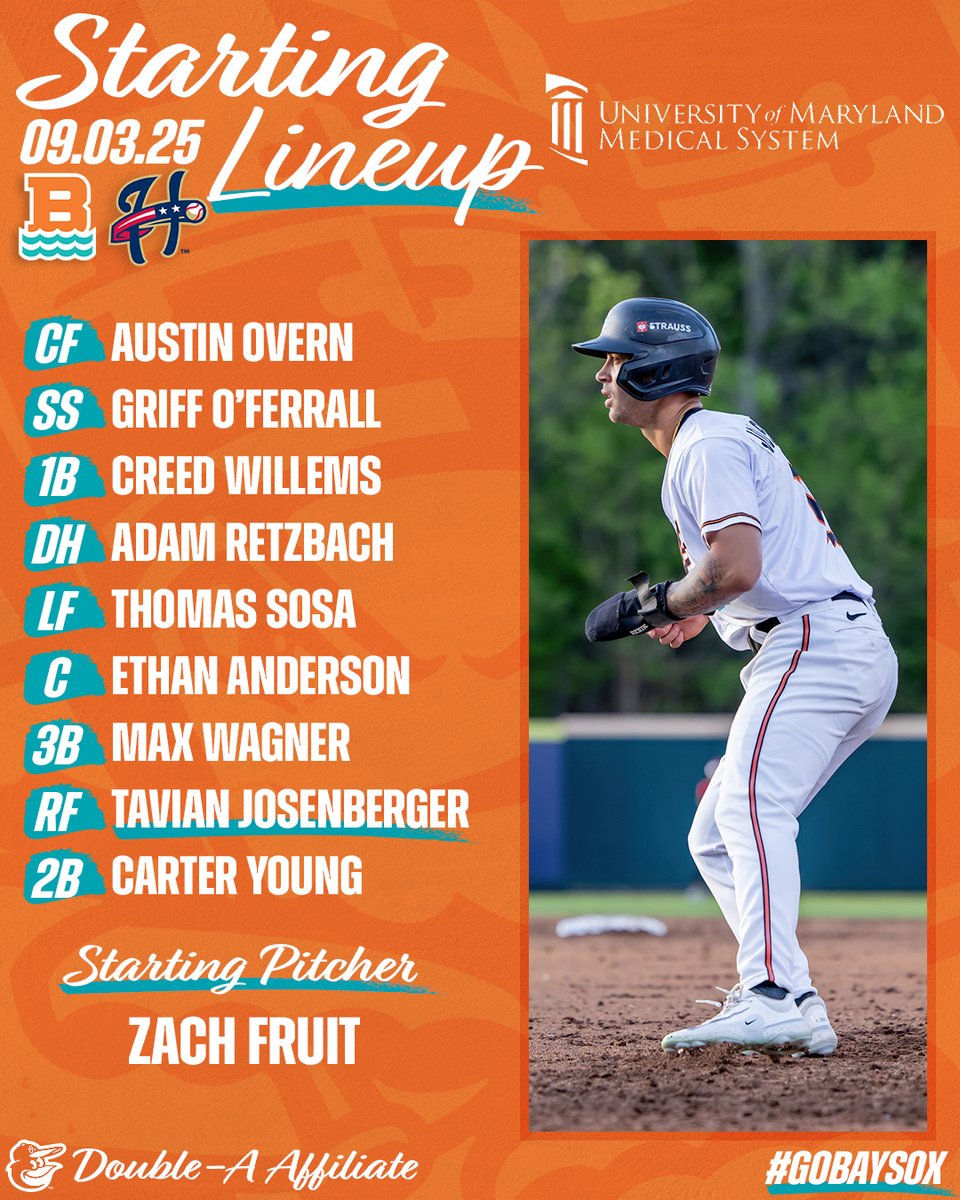Game No. 126 🔜

⏰ 6:35 p.m. ET
📍 Prince George's Stadium
📻 hubs.ly/Q03GJC820
📺 <a href="/MiLB/">Minor League Baseball</a> TV, <a href="/Bally__Sports/">Bally Sports Live</a>