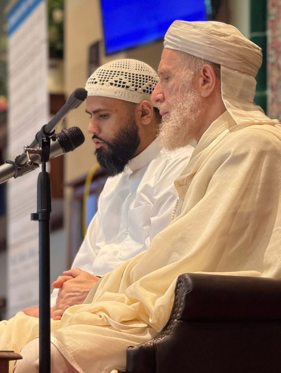 Scholarly Heritage (@scholarlyherit) on Twitter photo ✨ Alhamdulillah for a Blessed Night of Dhikr ✨
On Friday 22nd night - 23rd August Fajr time, we were honoured to host Shaykh Muhammad al-Yaqoubi at Hounslow Jamia Masjid for a beautiful gathering of dhikr, salawāt and duʿā 🌙
<a href="/shaykhalyaqoubi/">Shaykh Muhammad al-Yaqoubi</a> ✨ Alhamdulillah for a Blessed Night of Dhikr ✨
On Friday 22nd night - 23rd August Fajr time, we were honoured to host Shaykh Muhammad al-Yaqoubi at Hounslow Jamia Masjid for a beautiful gathering of dhikr, salawāt and duʿā 🌙
<a href="/shaykhalyaqoubi/">Shaykh Muhammad al-Yaqoubi</a>
