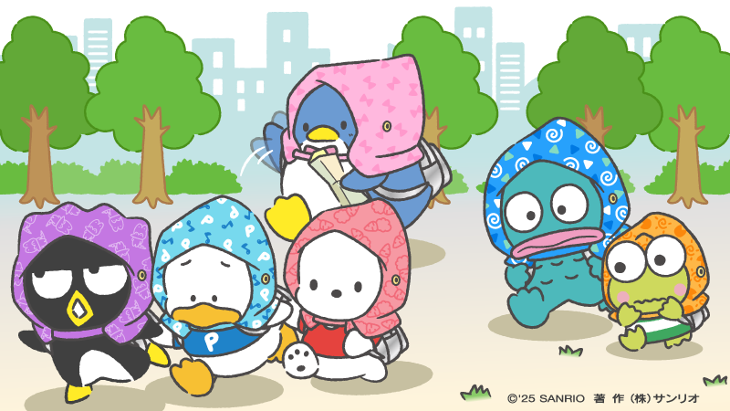 サム「今日は、もしもの時の集合場所に集合だよ〜！」
#はぴだんぶい