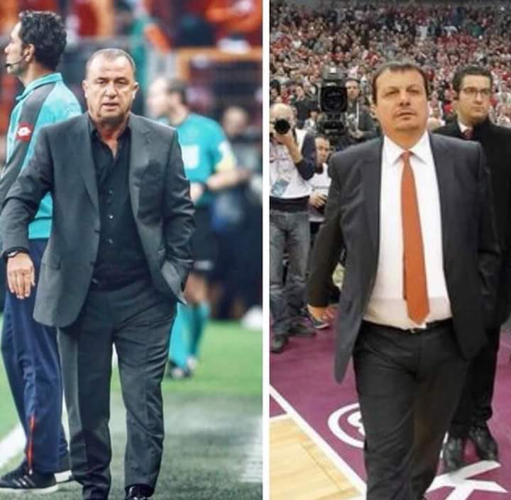 Futbolun imparatoru      Basketbolun imparatoru
Fatih Terim                         Ergin Ataman