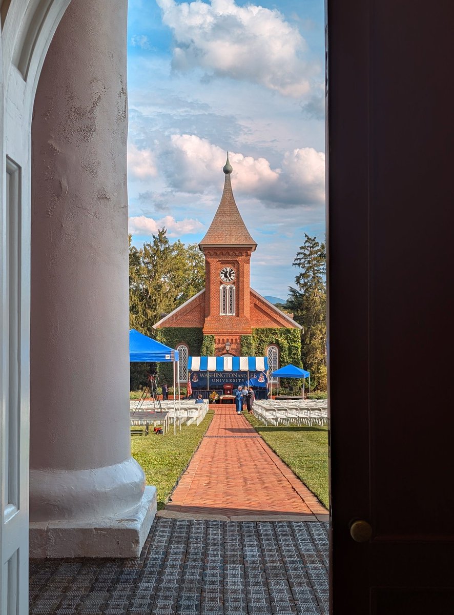 Live at 5:30PM 9/3/25: Fall Convocation 2025 with Professor Alexandra R. Brown– Come watch the W&amp;L University Singers!

 vimeo.com/event/5307885