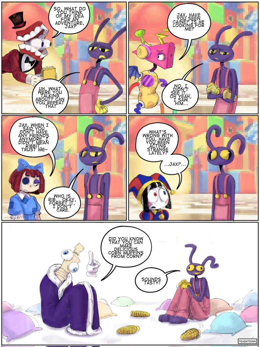 Jax is deteriorating at an incredible rate. #TheAmazingDigitalCircus #TADC