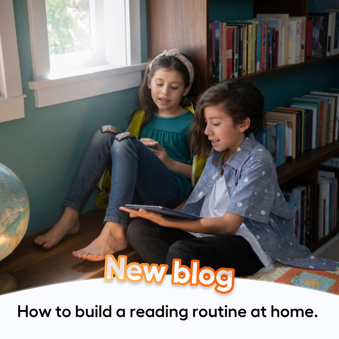 Check out our latest blog post on buiding reading routines at home. These simple recommendations can help your family start the school year off strong and build a home reading routine that helps kids thrive! #RallyReader #RallyBlog #StressFreeLearning #LiteracyTools