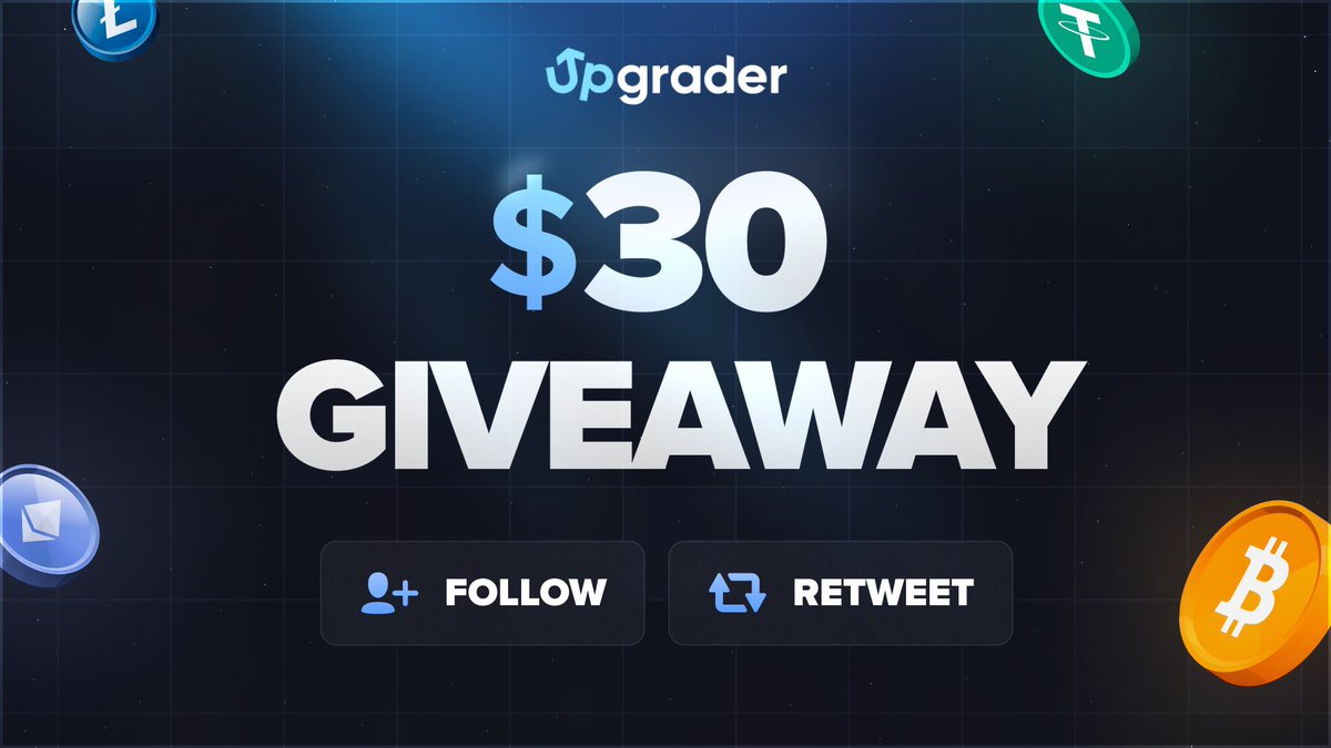 $30.00 GIVEAWAY!💥

To enter: 

✅ Follow me <a href="/Upgradercom/">Upgrader.com</a> 
✅ Retweet + Like 
✅ Tag a friend! 

Winner in 6 days, good luck! 🎁

#CS2 #CS2Giveaway #crypto #CryptoGiveaway