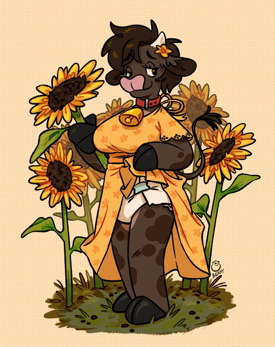 Berry 🎨💜 (@berrysweetcow) on Twitter photo Just a bunch of flowers...
Wait... that's a cow?
OH!! 💗🌻✨
For <a href="/Toyapup/">Toya, Prince of House Greymont</a> !! Just a bunch of flowers...
Wait... that's a cow?
OH!! 💗🌻✨
For <a href="/Toyapup/">Toya, Prince of House Greymont</a> !!