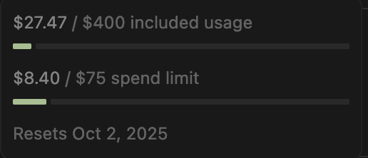 dru_chainzz's tweet photo. ok we are going to track my cursor usage https://t.co/uSPcC4iQtr