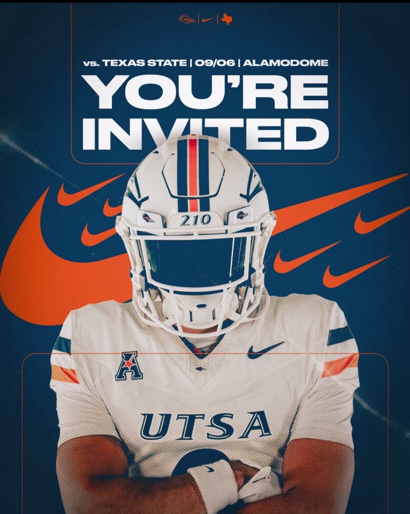Cash Conway (@cashconway05) on Twitter photo Looking forward to watching <a href="/UTSAFTBL/">UTSA Football 🏈</a> this Saturday. Thank you <a href="/HunterRittimann/">Hunter Rittimann</a> for the invite. Looking forward to watching <a href="/UTSAFTBL/">UTSA Football 🏈</a> this Saturday. Thank you <a href="/HunterRittimann/">Hunter Rittimann</a> for the invite.