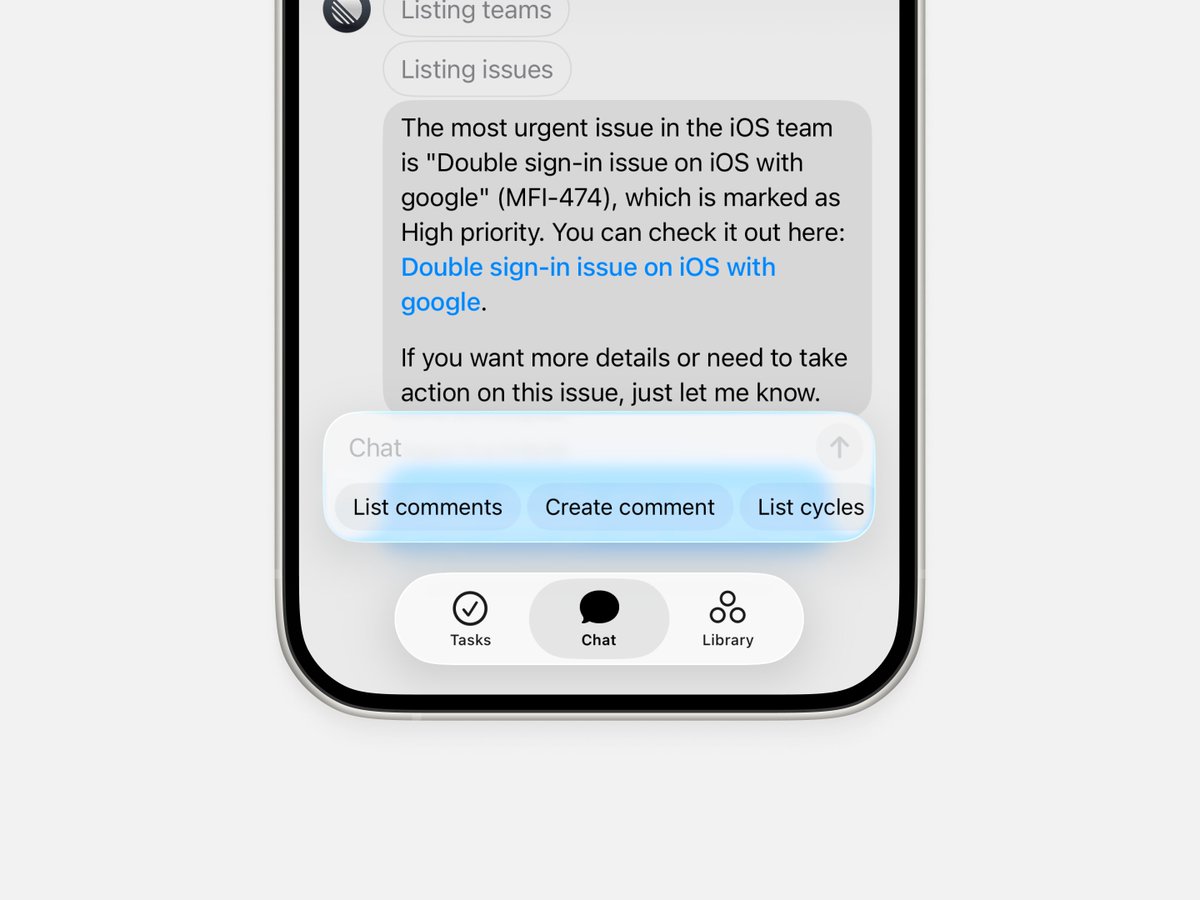 New in Cobot for iOS 26 v0.1 (67): Liquid Glass