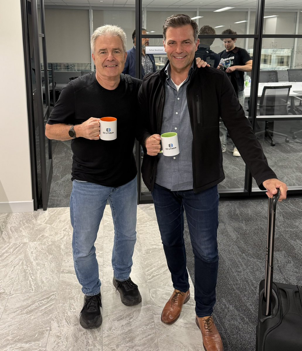 Joe Lowry (@globallithium) on Twitter photo Great to bump into the best name in #lithium in Calgary. <a href="/macmurraywhale/">MacMurray D Whale</a> <a href="/e3lithium/">E3 Lithium</a> Great to bump into the best name in #lithium in Calgary. <a href="/macmurraywhale/">MacMurray D Whale</a> <a href="/e3lithium/">E3 Lithium</a>