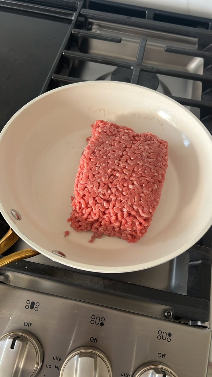 Proof of steak (ground beef) 💪