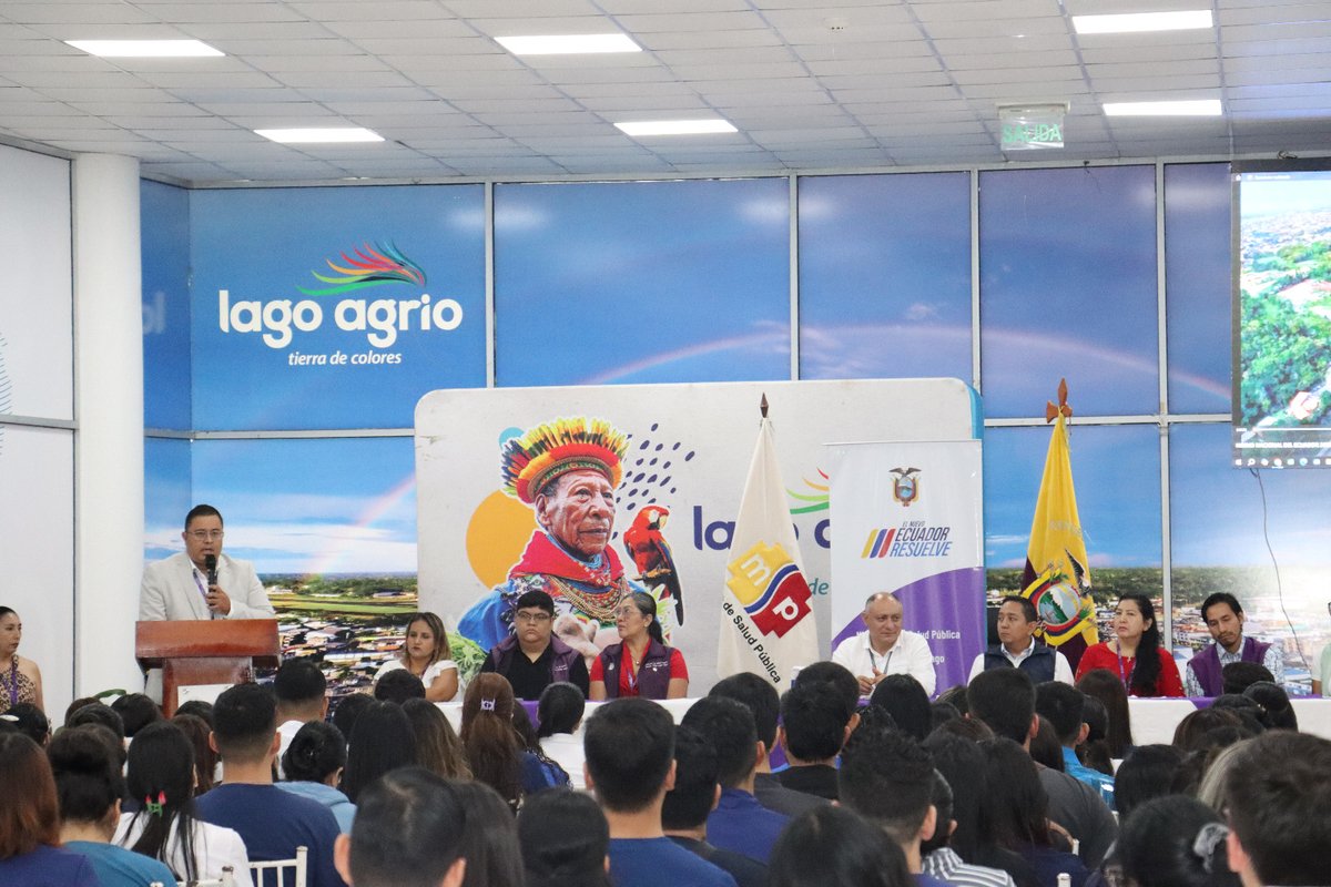 SaludImbabura's tweet photo. 📍#Sucumbíos | Se integran 133 profesionales rurales al distrito 21D02 Lago Agrio-salud, quienes acercarán la salud y trabajarán en beneficio de la comunidad, brindando acompañamiento cálido a quienes más lo requieren.
#MSPEnTerritorio
#ElNuevoEcuador https://t.co/xGEJOp285R