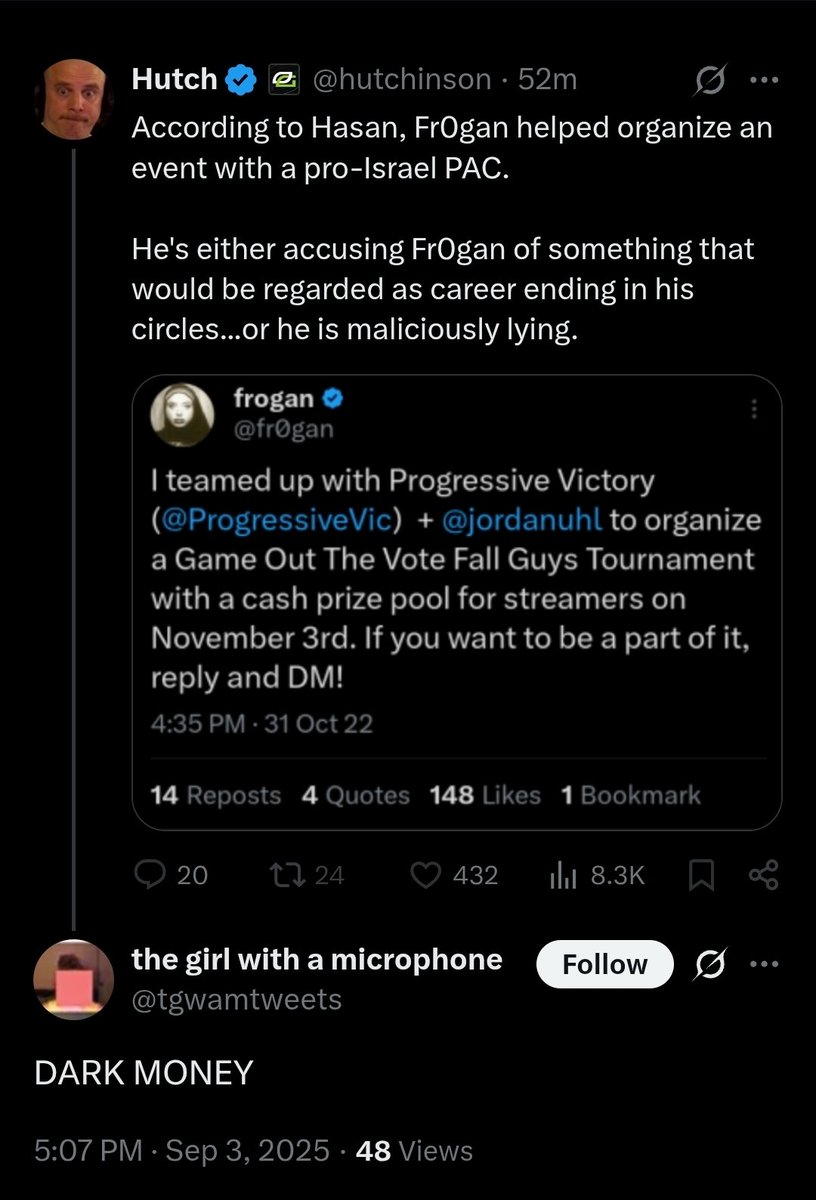 it's literally a tweet where Frogan openly disclosed who she was working  with. Are these people actually this stupid?, image size:816x1200