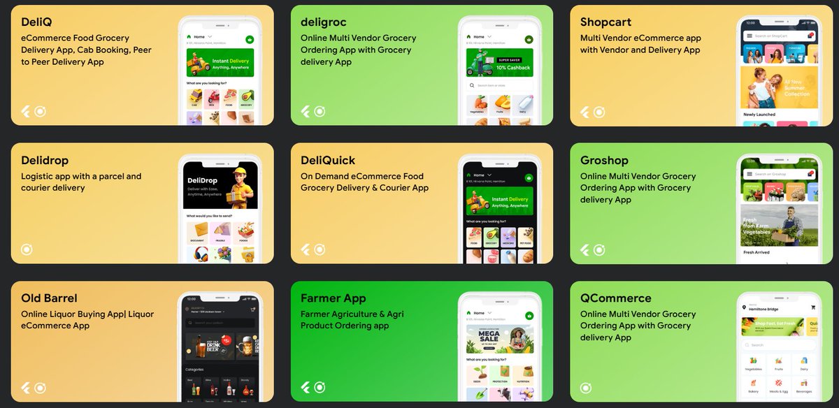 Want your own Grocery, Fashion, Liquor, or Delivery App? 🛒🚚
We’ve built over 20 ready-to-launch apps to help entrepreneurs go live quickly.
Sign up for a free demo: forms.gle/zsypt6GfU1a6pb…
#Startups #Apps #Ecommerce