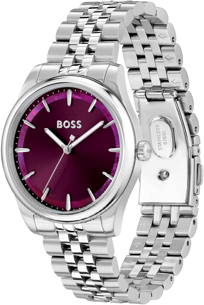 TimeFinderML's tweet image. ✨ Grace in every moment!

Die BOSS Graceful Damen-Uhr – Analoge Quarzuhr mit edlem Silber- &amp;amp; Two-Tone-Edelstahlarmband.
Perfekt für elegante Auftritte 💎⌚️

#BOSS #Damenmode #Uhren #Style