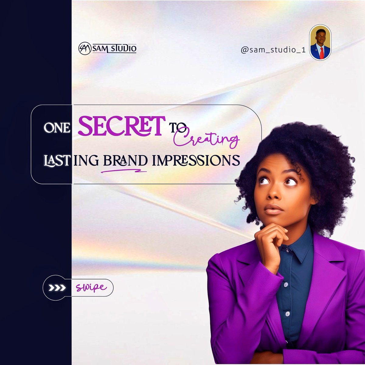 SamStudio_1's tweet image. Ever wondered why some brands stay in your mind long after you see them? 👀

Here’s one secret to creating lasting brand impressions…
🫴✨

#brands 
#brandidentity
#brandsecrets