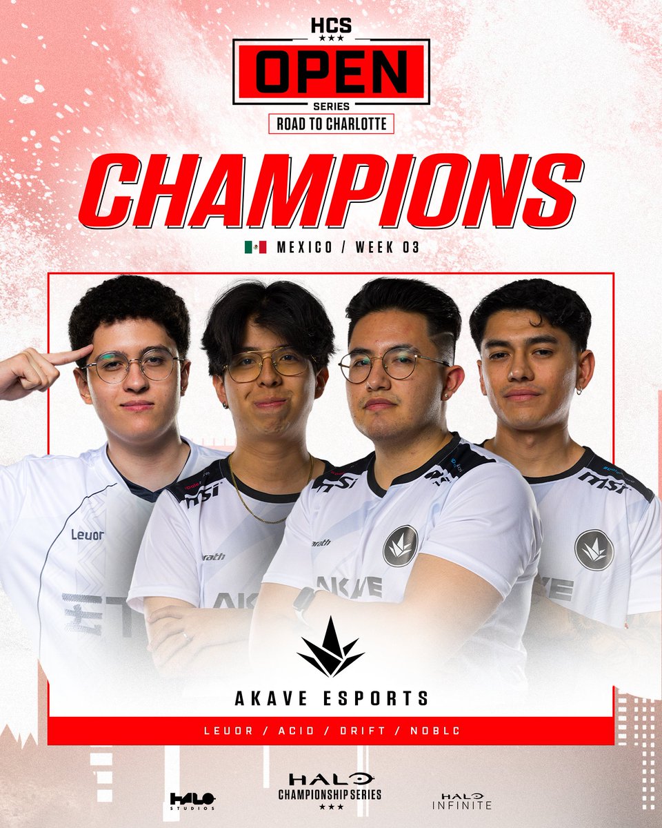 Team <a href="/AkaveEsports/">Akave Esports</a> remains dominant in Mexico!

#HCSOpenSeries