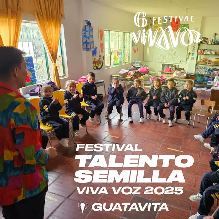 Talento Semilla #VivaVoz2025 Guatavita. A Voz Academia y Festival Viva Voz llevaron a cabo una jornada transformadora en zonas rurales, donde 30 voluntarios ofrecieron talleres de #locución, #doblaje, #oratoria y #habilidadescomunicativas a jóvenes
festivalvivavoz.com/vivavoz2025-me…