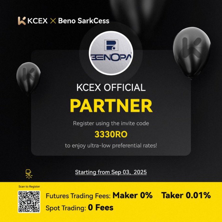 benopaonyx1's tweet photo. It’s official, Beno x @KCEX_Official 
Best part, 450U for new user signup https://t.co/7dqQwPPXjn