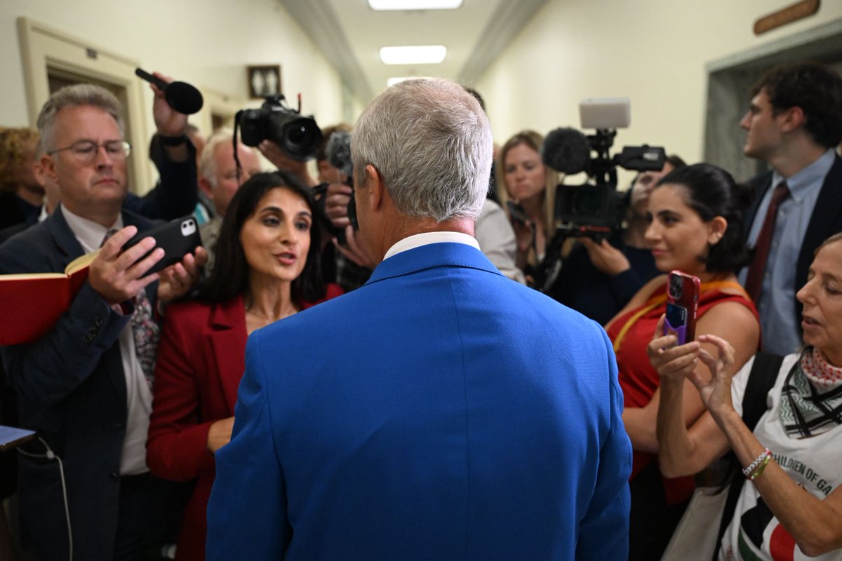 From Westminster to Washington. An extraordinary day today reporting on Reform UK leader Nigel Farage being grilled about freedom of speech by members of Congress on Capitol Hill for <a href="/GBNEWS/">GB News</a>.