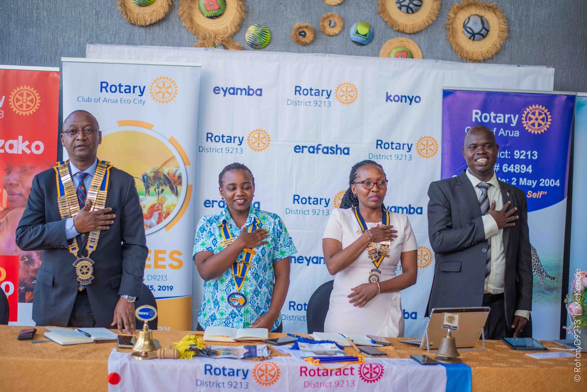 Rotary Club of Arua tweet media