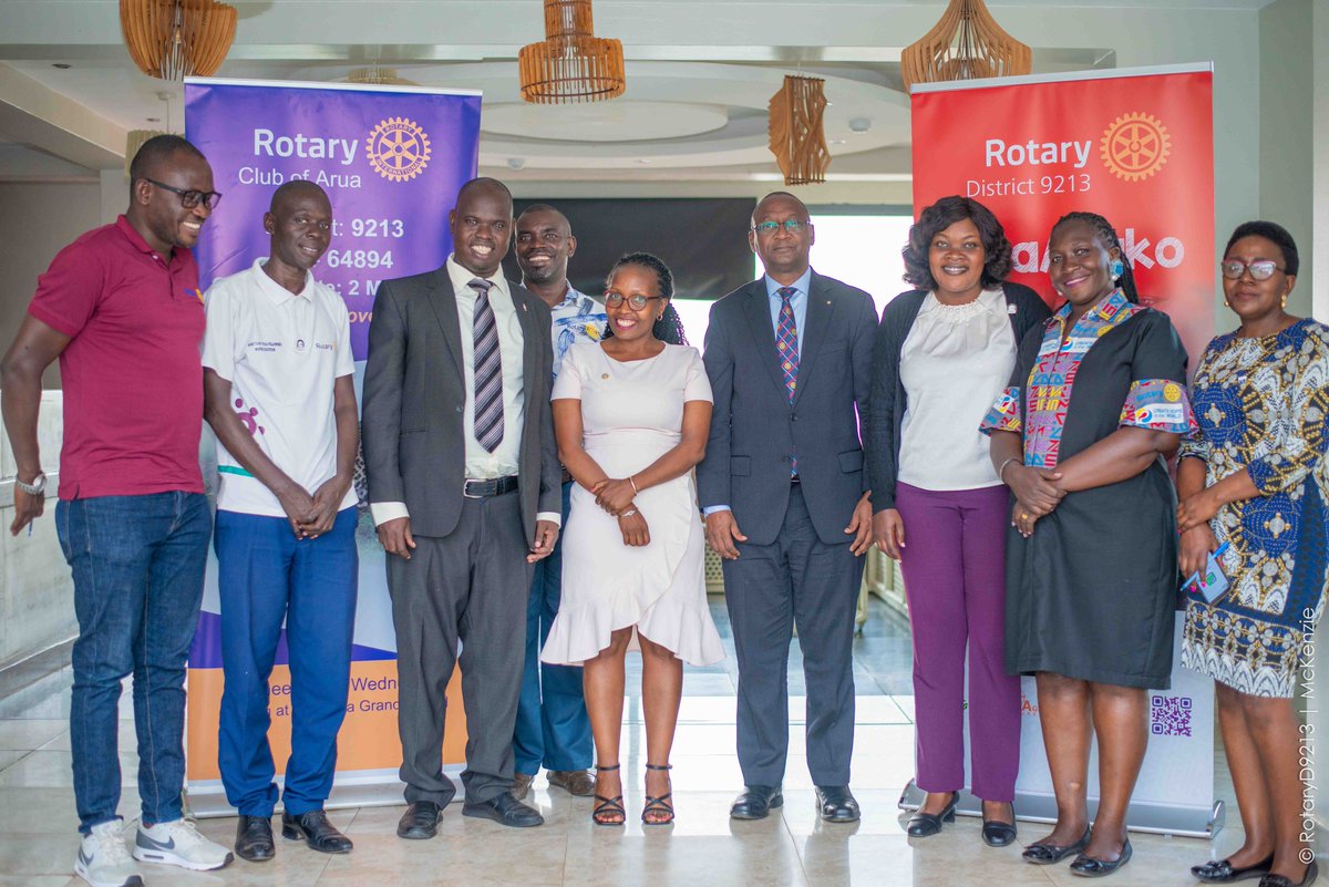 Rotary Club of Arua tweet media