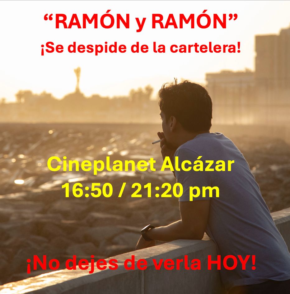 ¡GRACIAS AL PÚBLICO POR ESTAS 4 SEMANAS! 
Últimos días en cartelera. ¡No dejes de verla!