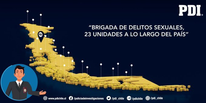 La responsabilidad para evitar el delito de abuso sexual infantil es de todos los adultos. Si identificas alguna señal, debes escuchar, creer, proteger y denunciar al 📲 134 o en el complejo policial más cercano #DelitosSexuales #iquique #Tarapaca