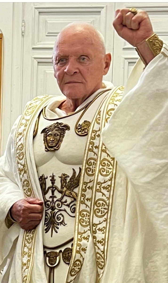 When in Rome….😎
Thank you <a href="/peacock/">Peacock</a> #ThoseAboutToDie
Honored to be a part of this production.