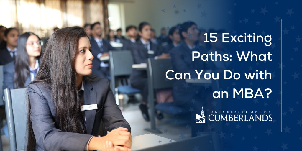 From launching your own startup to leading global teams, an MBA can take your career anywhere. 🚀 Discover 15 exciting career paths you can pursue. bit.ly/47Mxxaq