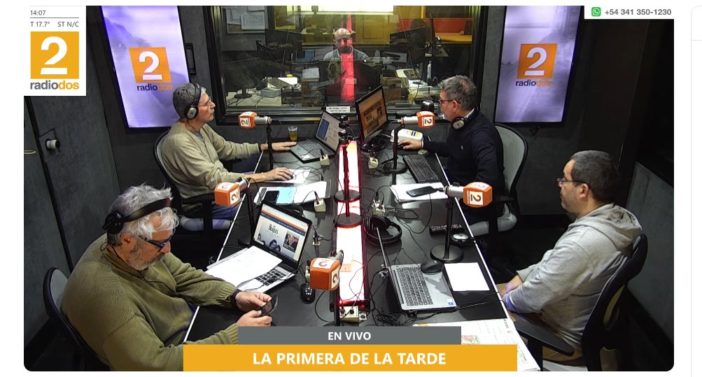 Ya estamos con #LaPrimeraDeLaTarde. Llegamos para informarte!📻
<a href="/Daniamoroso/">Daniel Amoroso</a> <a href="/MuracaAlejandro/">Alejandro Muraca</a> <a href="/DavidLuisTigre/">David Luis</a> <a href="/AleSimonetto/">Alejandro Simonetto</a> <a href="/VictoriaDellara/">Victoria Dellara</a> <a href="/Oribusta_/">ᴏʀɪ</a> <a href="/everarnoldo/">Ever</a> <a href="/ABONALUMI/">ALEJANDRO BONALUMI</a> @Lagoagustinok
<a href="/ferbruzzoni/">Fer Bruzzoni</a>

📺Nos vemos acá youtu.be/Uwc1e3Zcoes