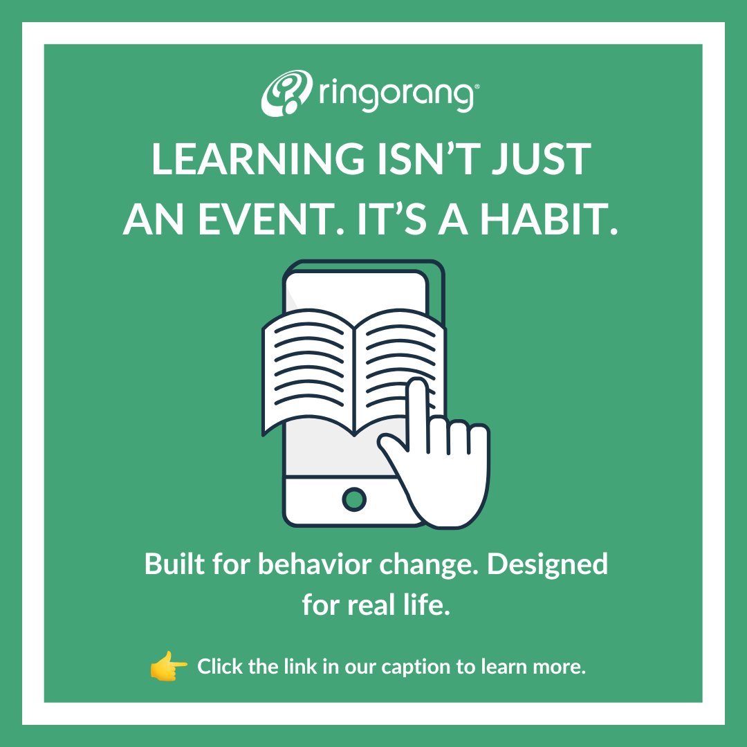 Learning isn’t just an event — it’s a habit.

Ringorang = daily behavior change, powered by nanolearning.

💬 Learn more: ringorang.com

#Ringorang #MakeItAHabit #LeadershipTools #BehaviorChange #Nanolearning