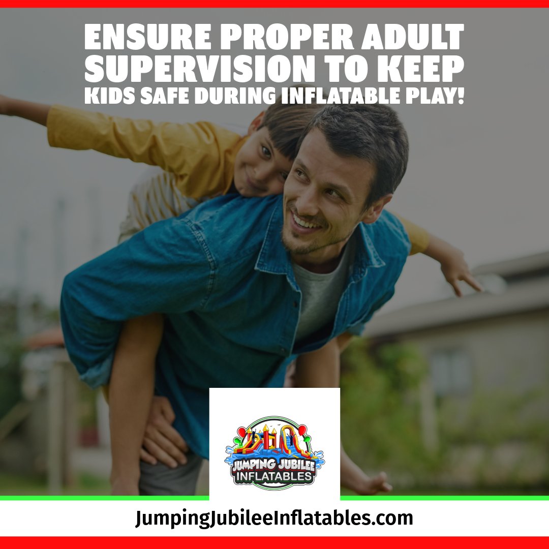jj_inflatables's tweet image. 👨‍👦 Ensure proper adult supervision to keep kids safe during inflatable play!

Best Inflatable Rentals in Loxley: jumpingjubileeinflatables.com

💦 Our vibrant water slides bring cool, splashy excitement to summer events.

#WaterSlideFun #PartySafety #Daphn...