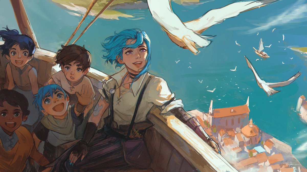 PapayouFR's tweet image. Hope you have a teacher like this Jinx this year 🕊️