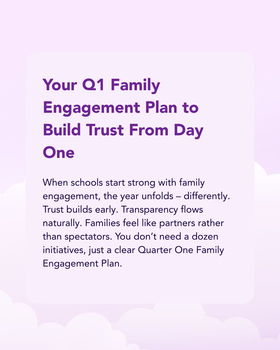 TeachingChannel's tweet image. When strong family engagement is prioritized, teachers can effectively build trust and transparency at the start of the year.

Dr. Leah Nelson shares five practical strategies to implement during the first quarter that will set your school up for success: teachingchannel.com/k12-hub/blog/y….