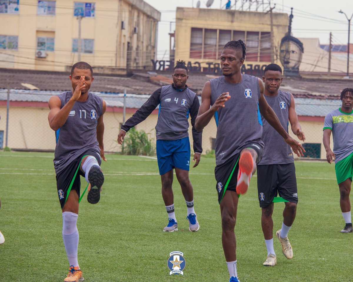 TRAINING GROUND GRIND ⚡️

Focus, strength and sharpness on display as the lads continue preparations ahead of MD3. 

Every rep counts, every drill adds up.

#3SC | #UpShooting | #NPFL26