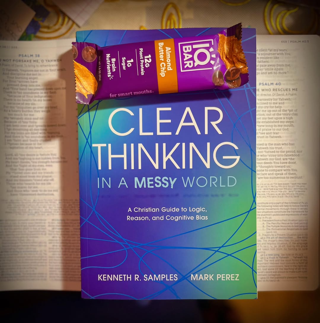 "Might need to digest the IQ bar before digesting this book by Ken Samples and Mark Perez!"

--Jasmine Cedeno