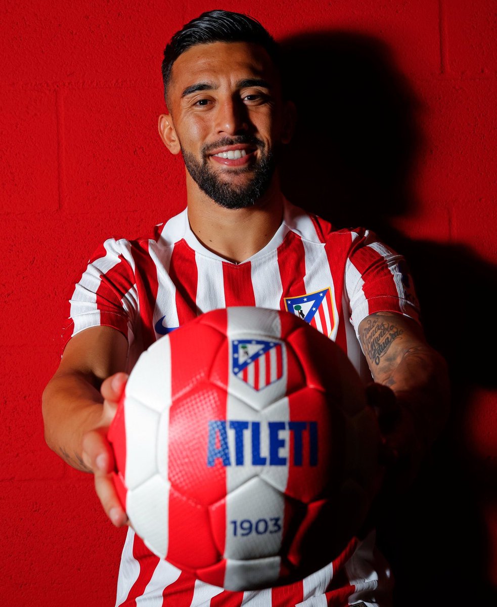 atletiuniverse's tweet image. ‼️ According to UEFA, Carlos Martín will wear the number 12 shirt for Atlético Madrid this season, while Nico González will wear number 23.