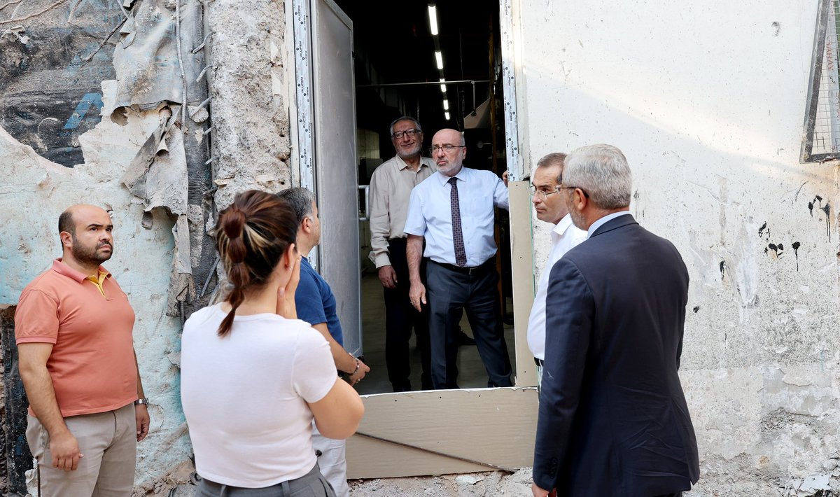 Üniversitemizde yürütülmekte olan tadilat ve tamirat işlerini yerinde inceledik.