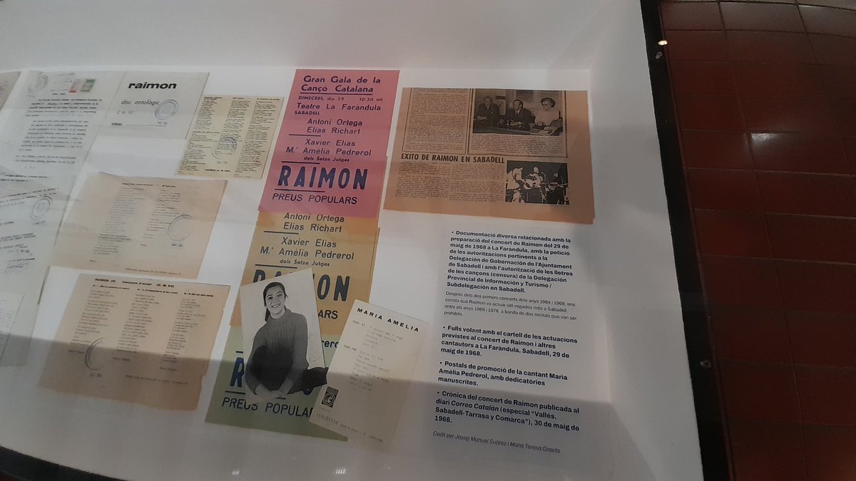 patcdiba's tweet photo. "Segur que tomba" a Sabadell recupera, a més, diversa documentació sobre les actuacions de Lluís Llach i Raimon al municipi. Segons testimonis del recital de Llach, "aquella nit es va sentir per primer cop la cançó L'Estaca". #Segurquetomba https://t.co/1tSfDbmmt8