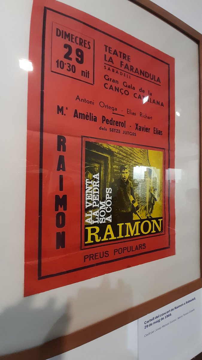 patcdiba's tweet photo. "Segur que tomba" a Sabadell recupera, a més, diversa documentació sobre les actuacions de Lluís Llach i Raimon al municipi. Segons testimonis del recital de Llach, "aquella nit es va sentir per primer cop la cançó L'Estaca". #Segurquetomba https://t.co/1tSfDbmmt8