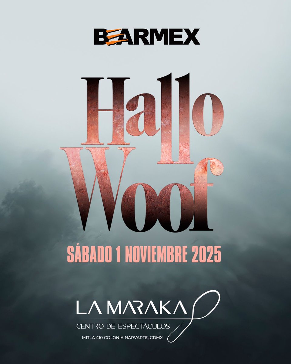 BearMex_'s tweet photo. 👻✨ La noche más esperada está aquí.
Este 1° de noviembre vive Hallowoof by BearMex en La Maraka.
#BearMex #Hallowoof #LaMaraka #HalloweenBear #ComunidadBearmex #ComunidadOsos #Bearlgbt https://t.co/uCzC3vqWQh