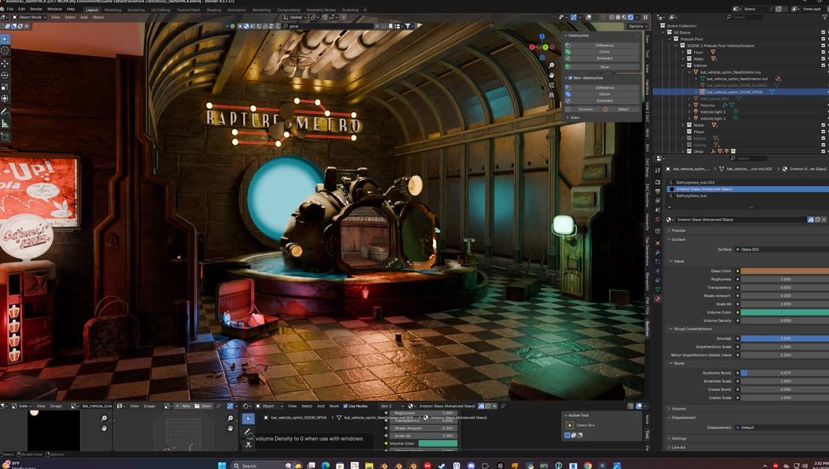 Hey, just wanted to give a little update. 
Been lacking on posting here or on Patreon. things are going to change.
Changes as follows:
New environments
More animations
More custom game models
Staying more active.

Check out this new Bioshock 2 environment I’m making! 5 hours in!