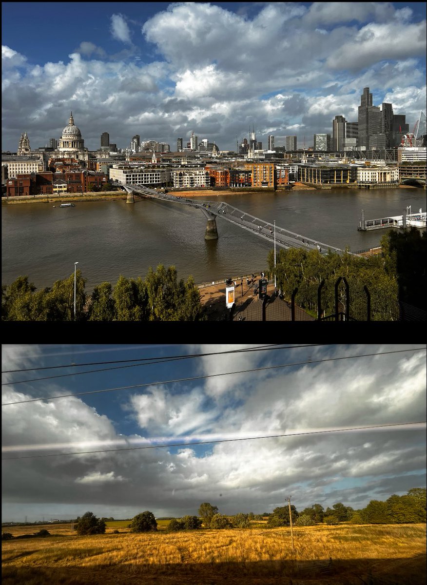 It’s been great to have a day working in London, but I love coming home to the beautiful landscape and big skies of Norfolk and Suffolk.