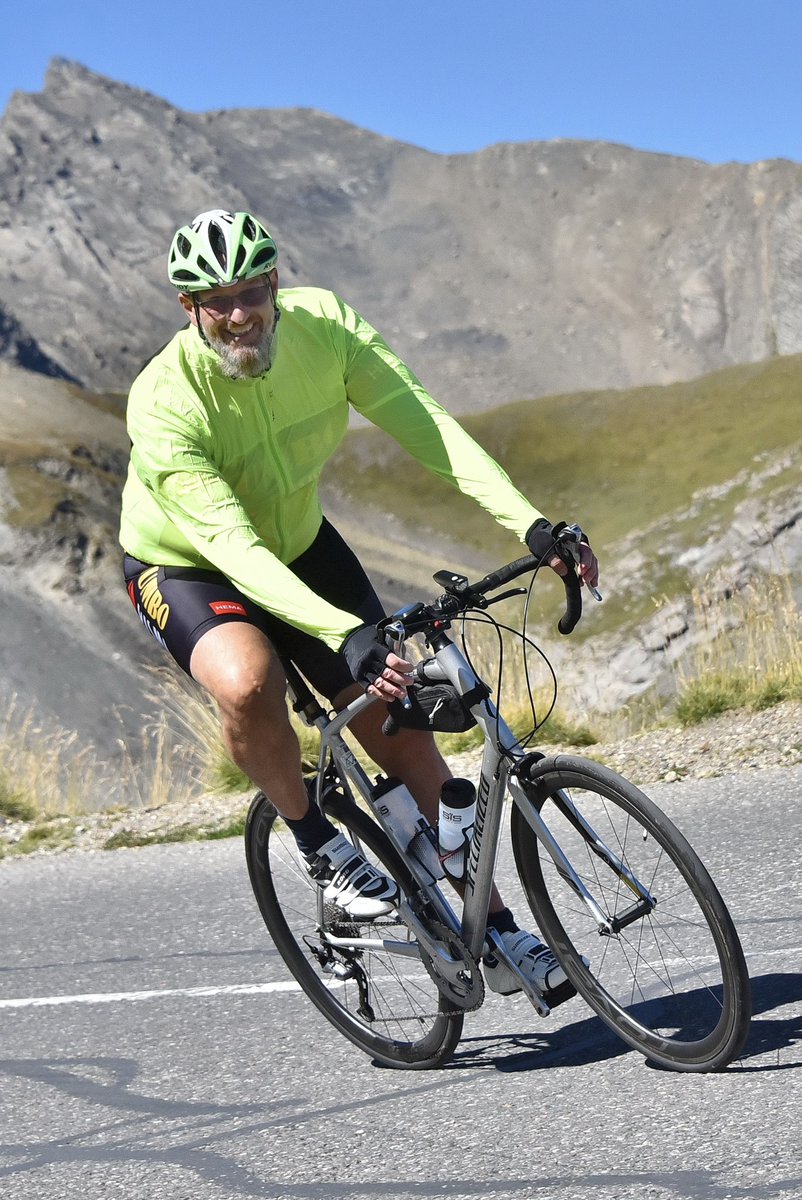 Easier coming down then it was going up