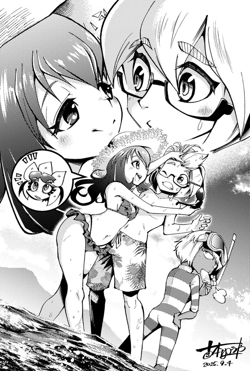 furumotoyuya's tweet image. あついね…（byヘルガ）
#逆襲スパイXキャリバー