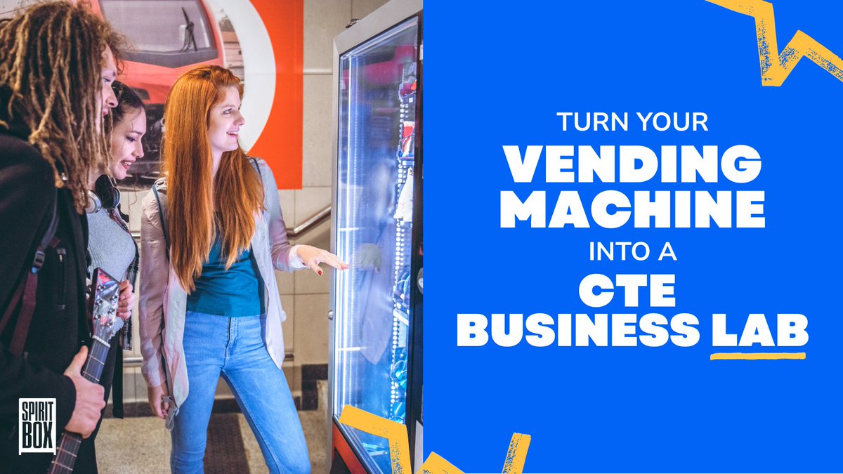 spiritboxnation's tweet image. Spirit Box = real business skills, right in the hallway.
✔️ Inventory
✔️ Pricing
✔️ Marketing

spiritboxnation.com/about

#CTEready #EntrepreneurshipEducation #SpiritBoxInClass