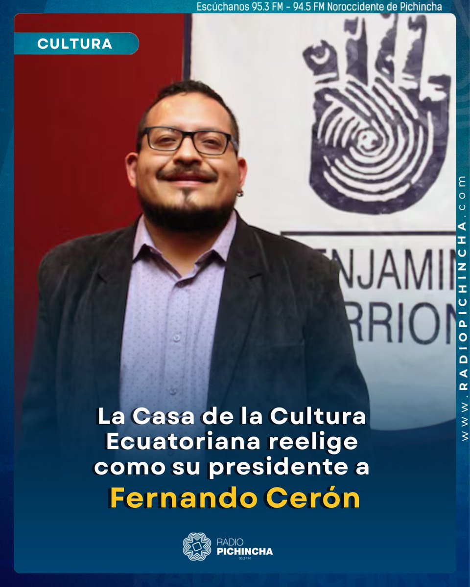 🎭#Cultura | Cerón continuará al frente de esta institución por cuatro años más; la viceministra Romina Muñoz estuvo envuelta en un altercado.
#LaRadioDeLasNoticias 
Los detalles⤵️
radiopichincha.com/casa-cultura-e…
