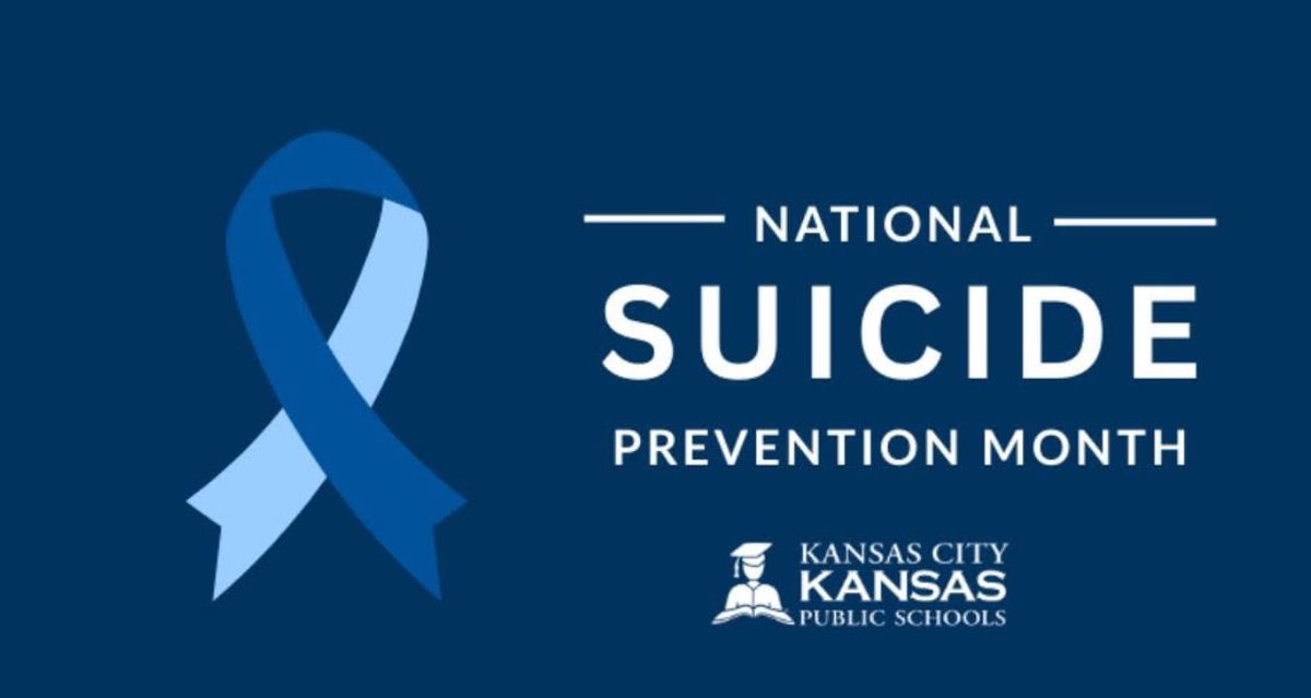 September is Suicide Prevention Awareness Month. Sadly, the suicide rate in Wyandotte County is higher than the state average.

If you notice changes in your student's behavior, mood, or appearance, trust you instinct. Reach out to their school for support. #BetterEveryDay